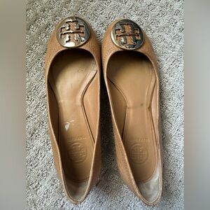 Tory Burch leather Flats tan size 7